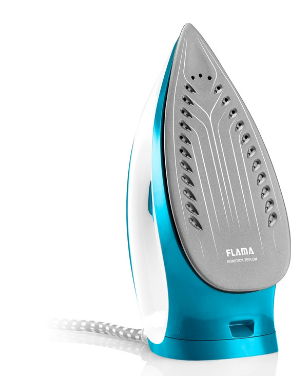 Ferro de Engomar c/ Caldeira 2400W (Azul) - FLAMA