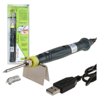 Ferro de Soldar 5V 8W com Ligação USB