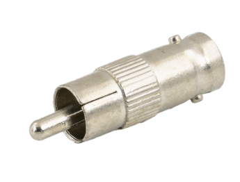 Ficha Adaptadora BNC Femea - RCA Macho