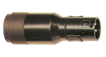 Ficha Adaptadora Canon Macho 3P - Speakon Fêmea (XLN 4 Contactos)