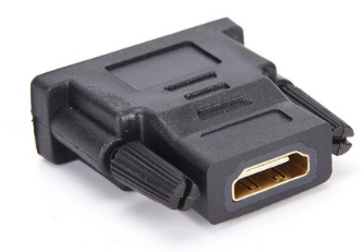 Ficha Adaptadora DVI-D Macho -> HDMI Femea
