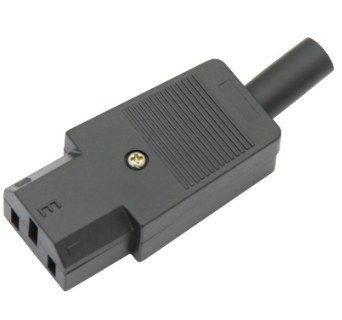 Ficha Alimentação Tripolar Fêmea 10A 250V