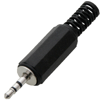 Ficha Jack 2,5mm Macho Stereo