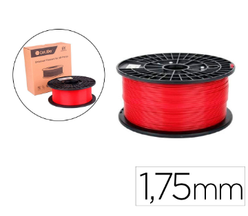 Filamento de Impressão 3D Gold ABS 1,75mm 1Kg (Vermelho)- 3D COLIDO