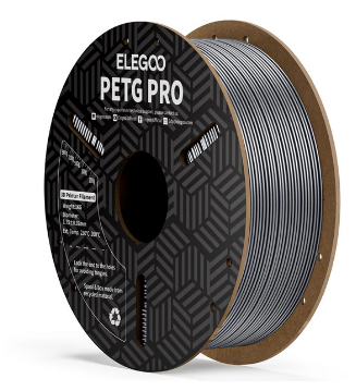 Filamento de Impressão 3D PETG Pro 1,75mm 1Kg (Prateado) - ELEGOO