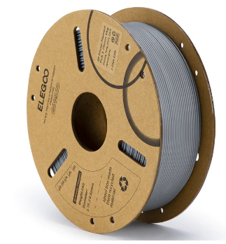 Filamento de Impressão 3D PLA 1,75mm 1Kg (Cinzento) - ELEGOO