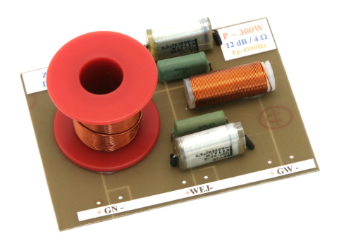 Filtro Crossover 2 Vias 4ohm 300W