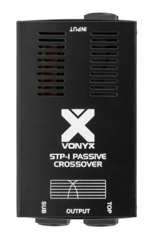 Filtro Crossover Passivo 2 Vias 1000W (STP-1) - VONYX