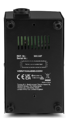 Filtro Crossover Passivo 2 Vias 1000W (STP-1) - VONYX