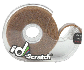 Fita de Velcro 2m x 2cm (Castanho) - ID-SCRATCH