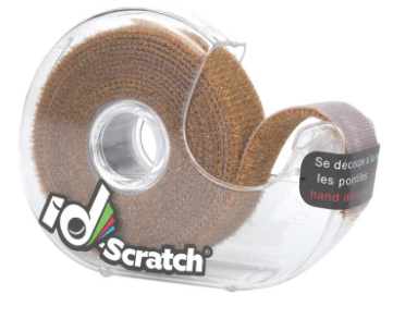 Fita de Velcro 2m x 2cm (Castanho) - ID-SCRATCH