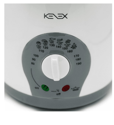 Fritadeira 1L 800W (Branco) - KENEX