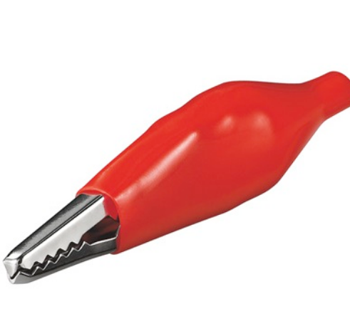 Garra Crocodilo Grande Vermelha (55mm)