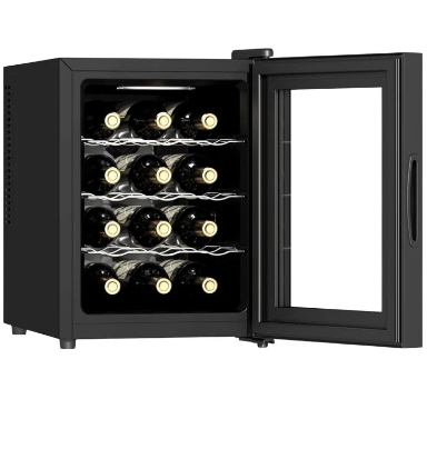 Garrafeira Grand Saigneé 32L / 12 Garrafas (Preto) - TRISTAR