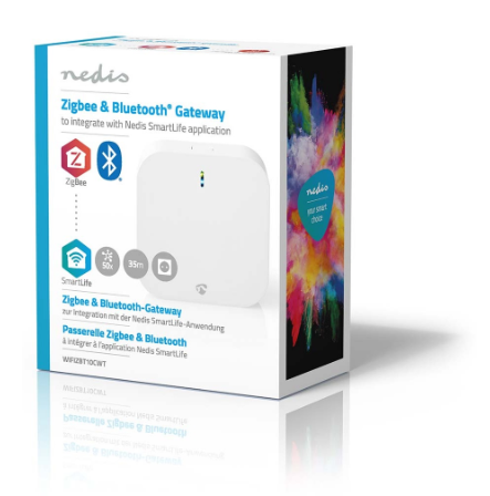 Gateway s/ Fios Zigbee (Alimentação 230VAC) - NEDIS WIFIZBT10CWT