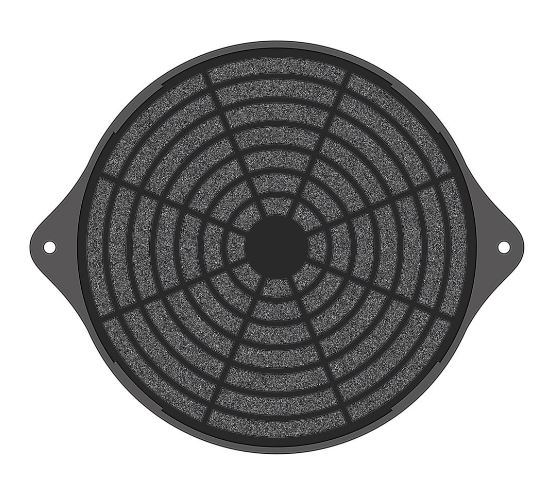 Grelha Plástica p/ Ventiladores 180,3 x 150,5mm