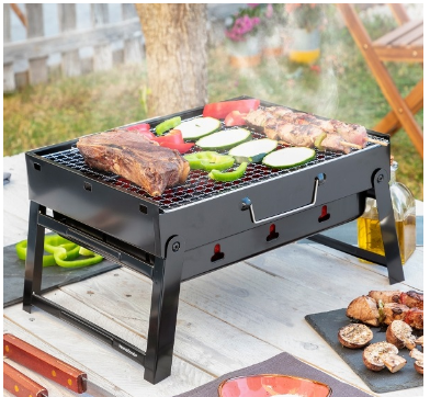 Grelhador Dobrável Portátil a Carvão BearBQ - INNOVAGOODS