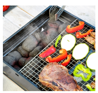 Grelhador Dobrável Portátil a Carvão BearBQ - INNOVAGOODS