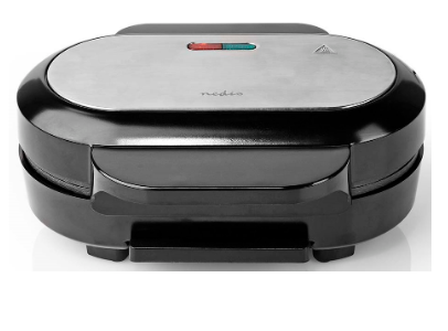 Grelhador de Hamburgueres 1000W (2 Grelhas) - NEDIS
