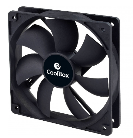 Ventoinha VENCOOAU120 120mm (Preto) - COOLBOX