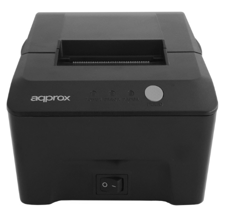 Impressora Térmica 203dpi 58mm USB / RJ11 (Preto) - APPROX