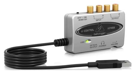 Interface Áudio com USB - BEHRINGER