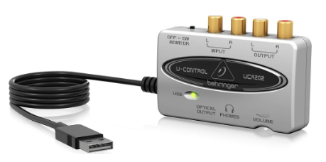 Interface Áudio com USB - BEHRINGER