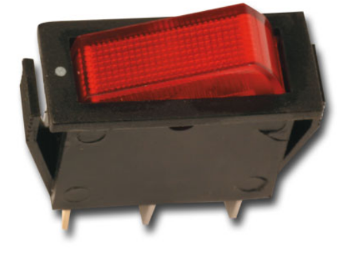 Interruptor Luminoso Smples ON-ON 15A
