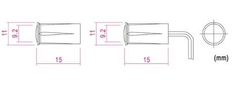 Interruptor Magnético 0,5A 100V DC (Normalmente Fechado) c/ Cabo 25cm - VELLEMAN