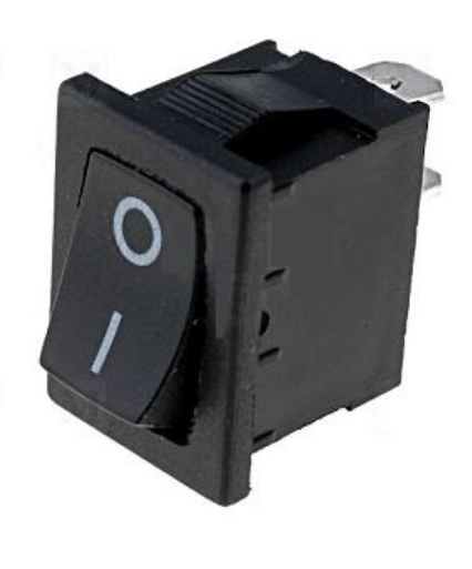 Interruptor ON-OFF SPST 1C, 2P - 250V 6A