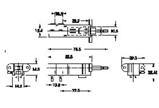 Interruptor TV - 250 V - 2,5 A