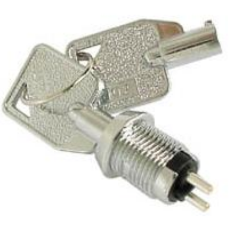 Interruptor de Chave 1P ON-OFF Tubular (SPST) - VELLEMAN