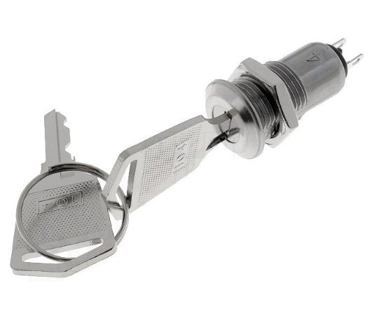 Interruptor de Chave Tubular SPST (ON-OFF) Ø12mm