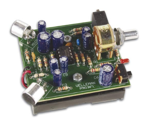 Kit Amplificador Audio (Stéreo) - WHADDA WSAH136