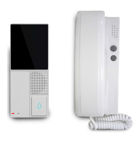 Kit Audio Porteiro 2 Fios - WELL