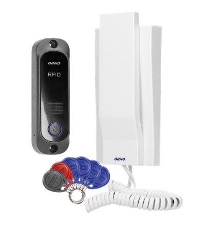 Kit Audio Porteiro c/ Leitor RFID - ORNO