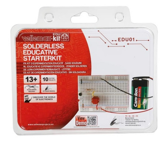 Kit Educativo Experiências (Sem Soldadura) - WHADDA WSEDU01