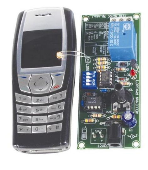 Kit Interruptor Accionado ao Detectar o Sinal do Telemóvel