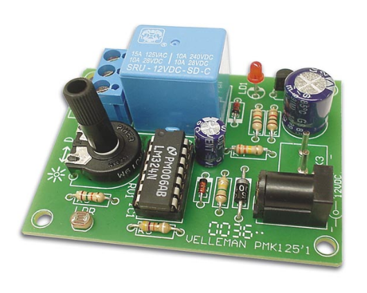 Kit Interruptor de Sensibilidade de Luz (Crepuscular) - VELLEMAN