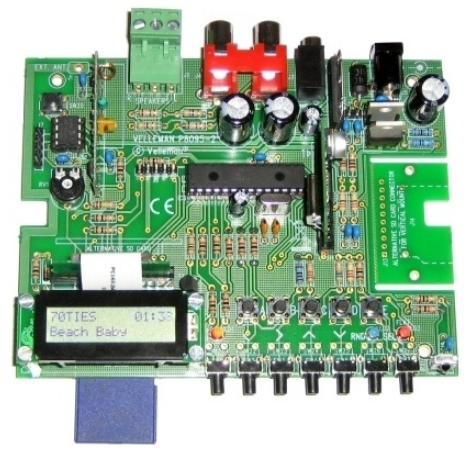 LCD 16 x 2 STN (Retroiluminção Branca) p/ Kit MP3 K8095