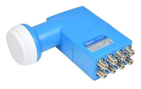 LNB Octo Ultra HD 4K LTE 8 Saídas
