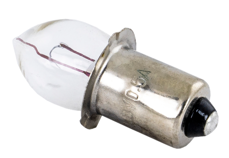 Lampada 4,8V 500mA P13.5 Baioneta