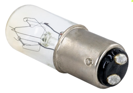 Lampada Baioneta BA15D 220V 15W (Ø16 x 45mm)