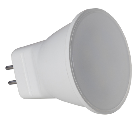 Lampada LED 12V AC/DC MR11 3W Branco F. 6000K 120º 270Lm