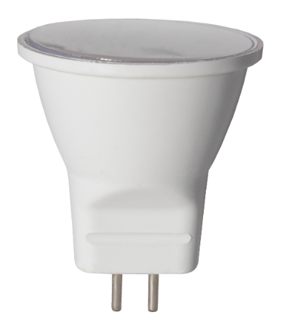 Lampada LED 12V AC/DC MR11 3W Branco F. 6000K 120º 270Lm