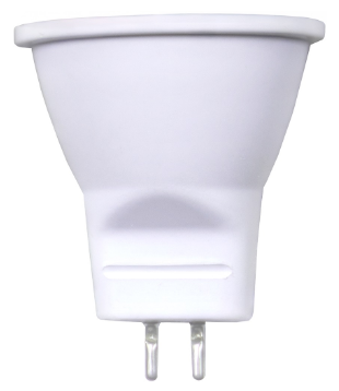 Lampada LED 12V AC/DC MR11 G4 3W Branco Q. 3000K 270Lm