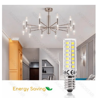 Lampada LED 220V E14 4,8W Branco 6000K 360º 470Lm