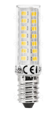 Lampada LED 220V E14 4,8W Branco Q. 3000K 360º 470Lm