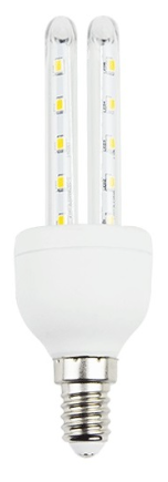 Lampada LED 220V E14 6W Branco F. 6000K 360º 480Lm