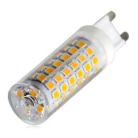 Lampada LED 220V G9 9W Branco F. 6000K 700Lm - Dimável